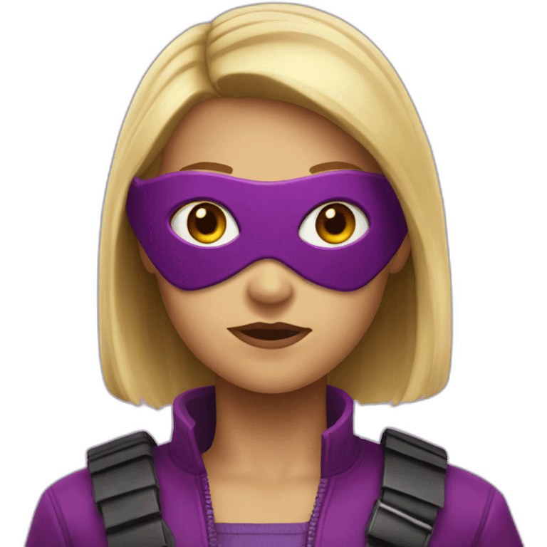 Hit girl emoji