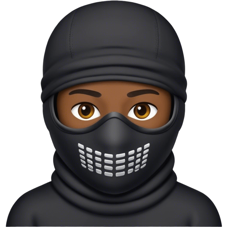 ski mask emoji