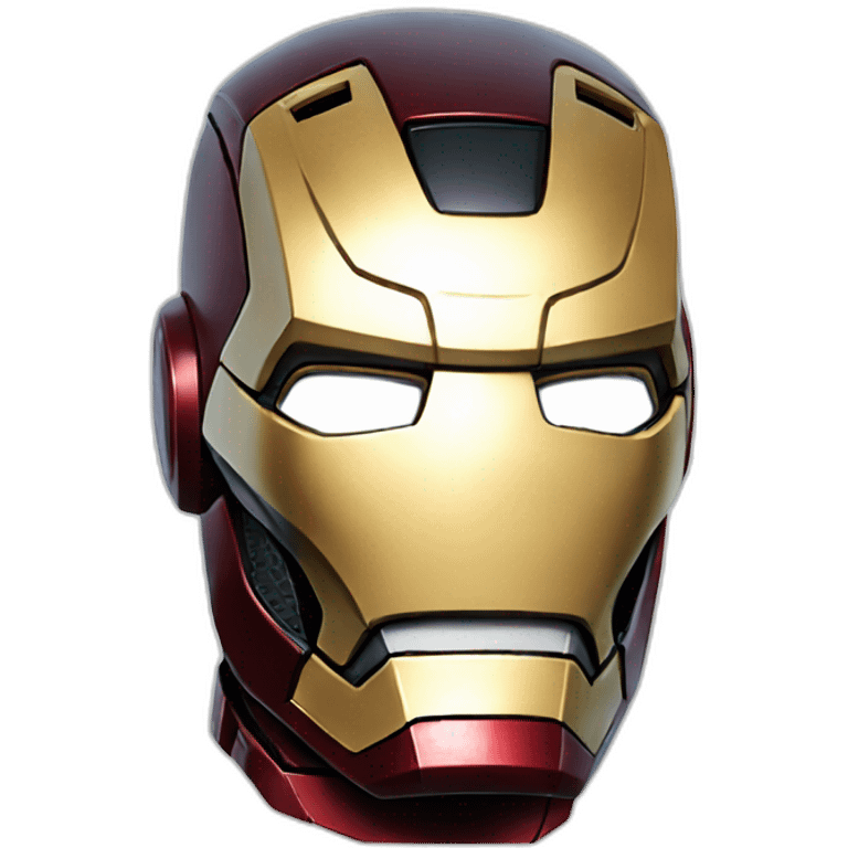 iron man, portrait emoji