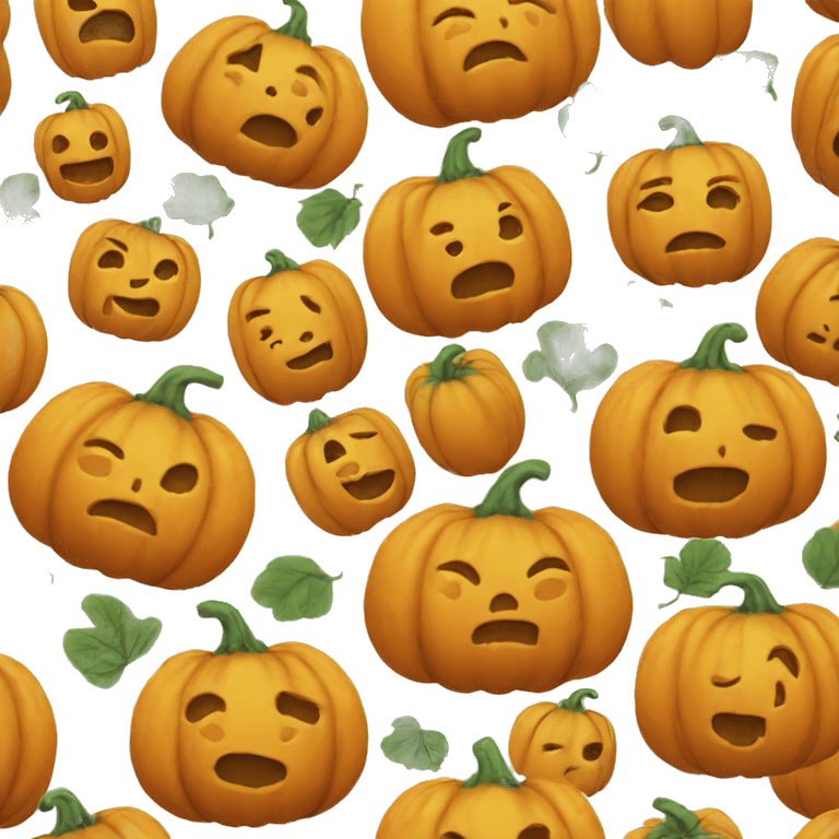 Pumpkin patch emoji