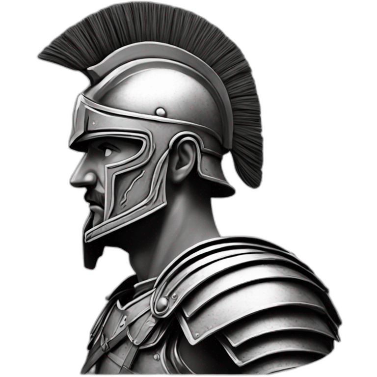 centurion-profile-pen-art emoji