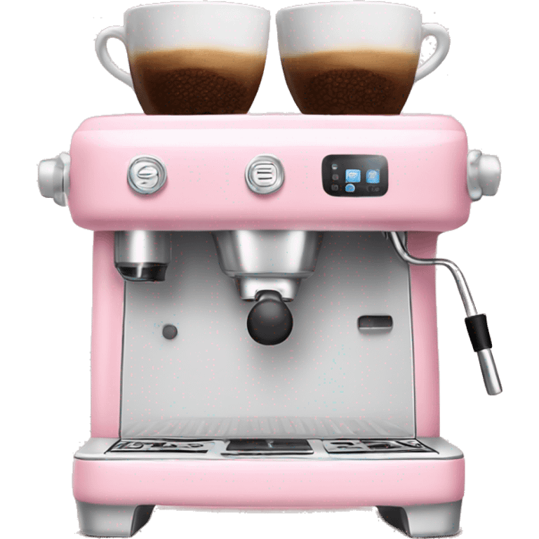 Light Pink coffee machine  emoji