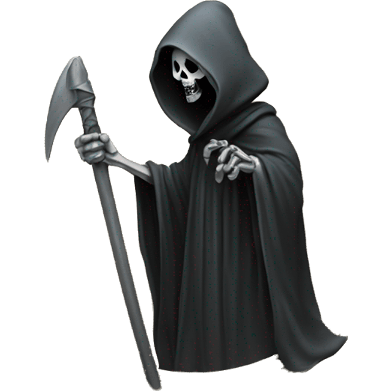 Reaper on coin emoji