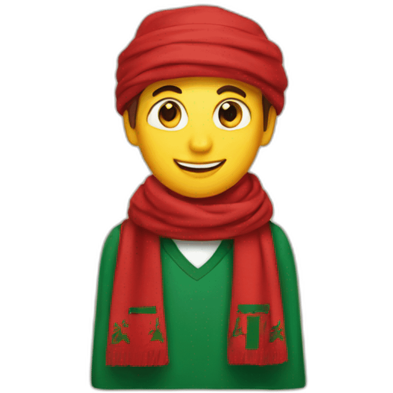 kingdom of jordan scarf emoji