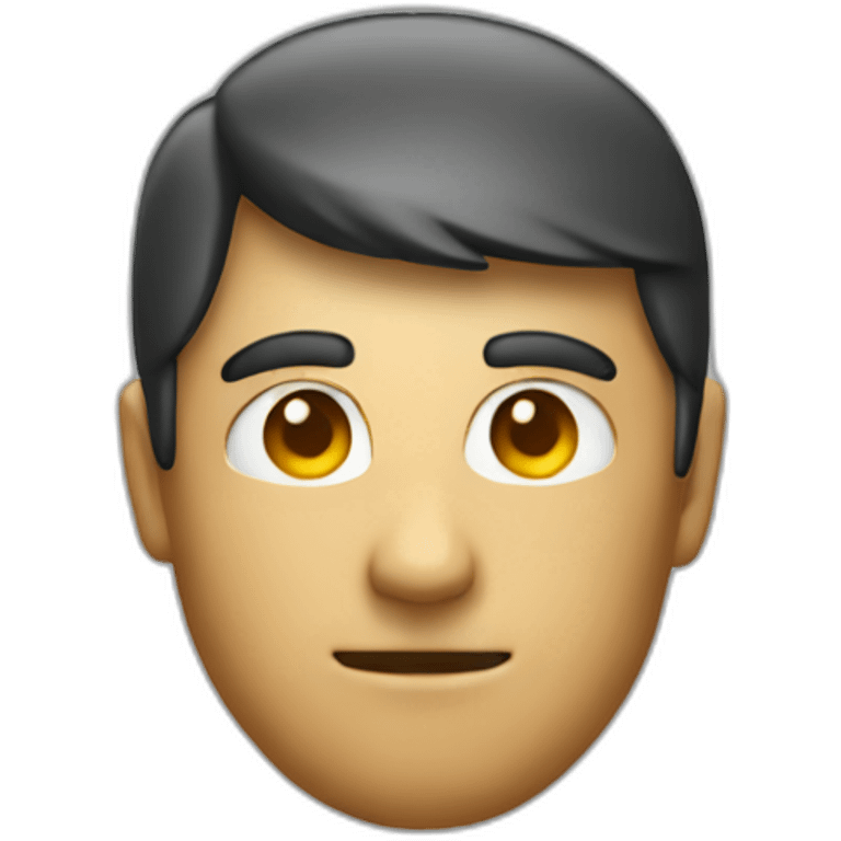 apple hacker blur face emoji