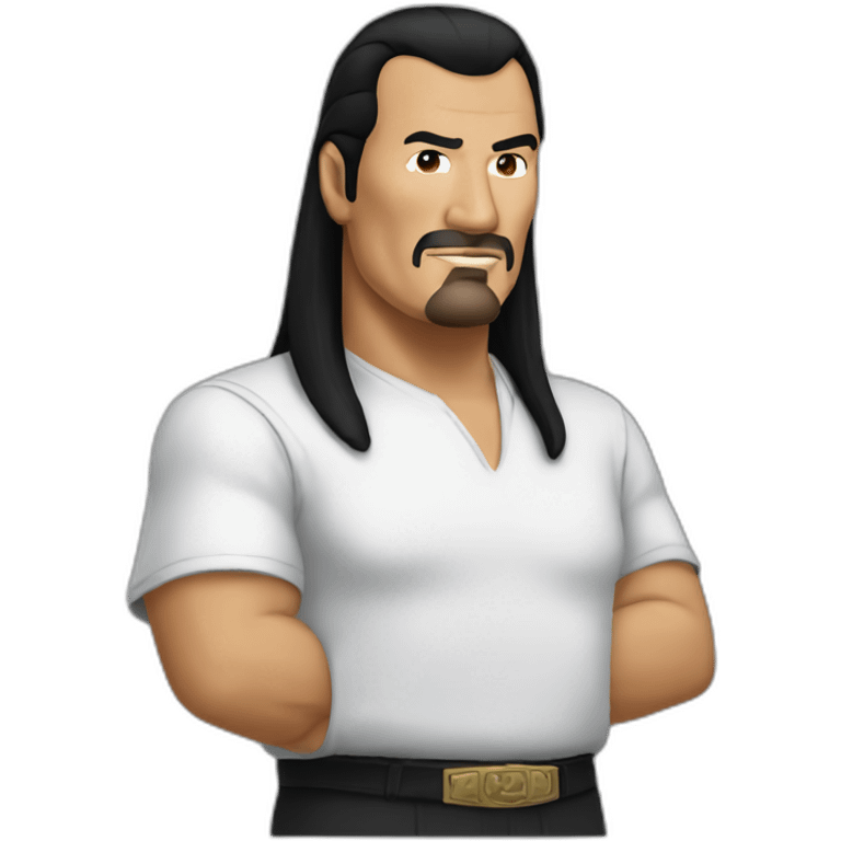 steven-seagal cartoon wearing long shirt emoji