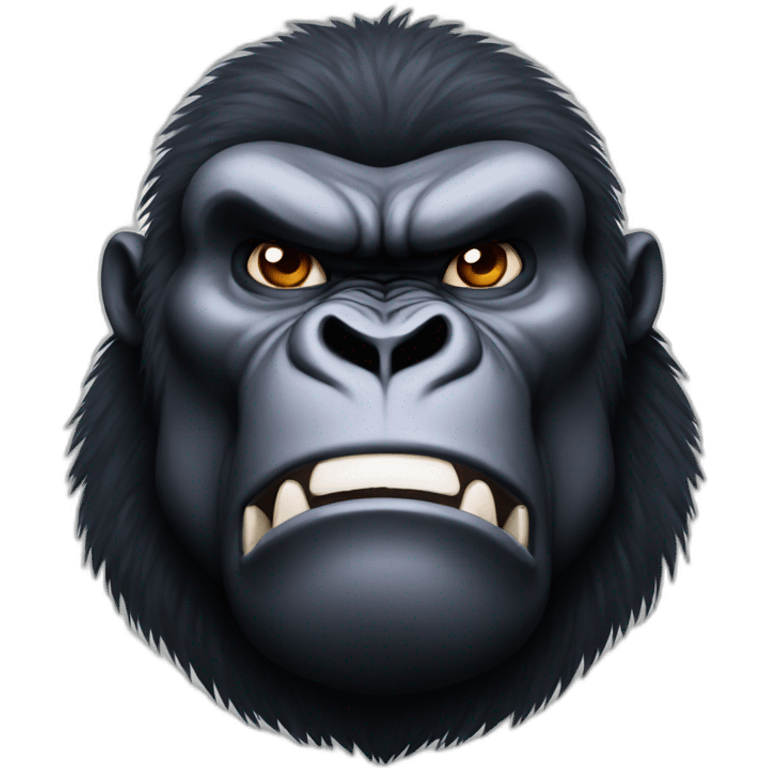 Angry big buff Gorilla emoji