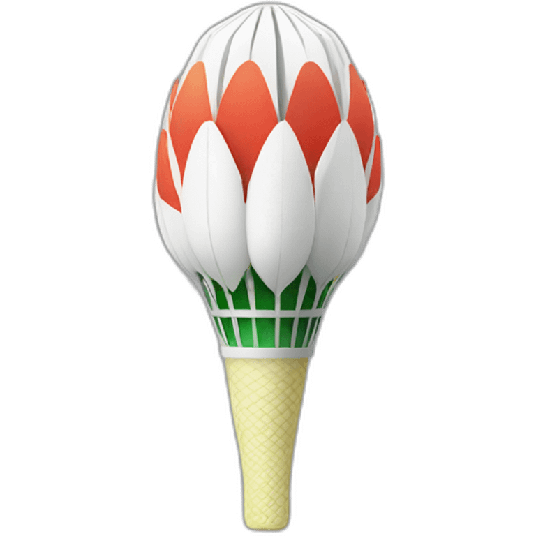 Shuttlecock emoji