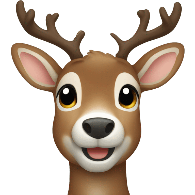 reindeer emoji