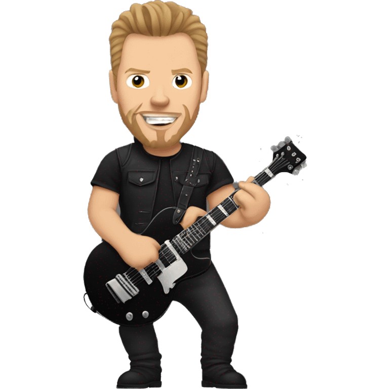 james hetfield with a cat emoji