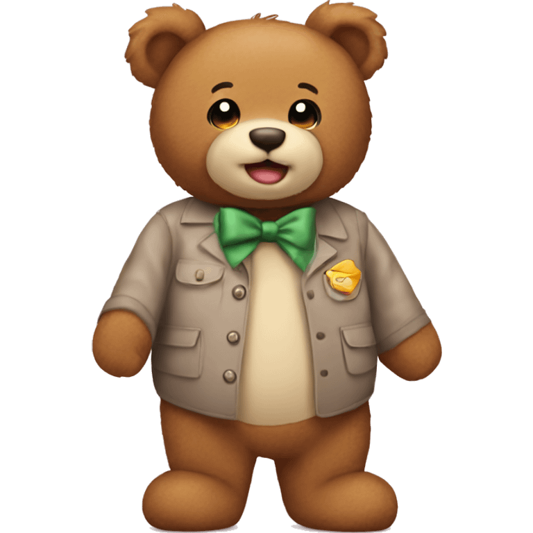 Congratulations teddy bear  emoji