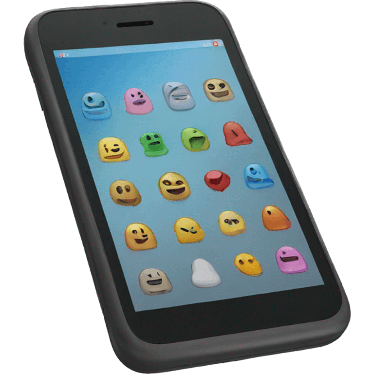 touch screen phone emoji