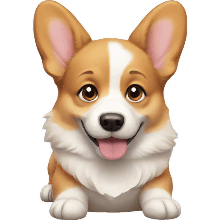 Corgi puppy emoji