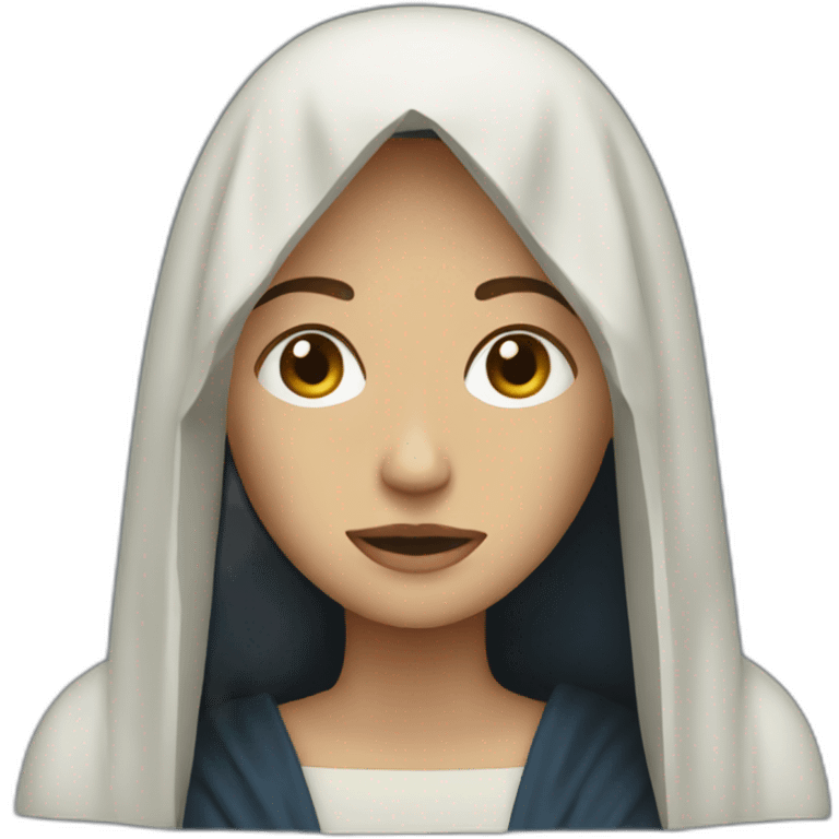 Mary with seven sorrows emoji