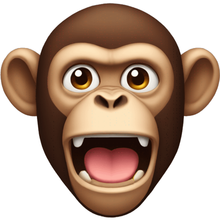 Monkey that irritates emoji