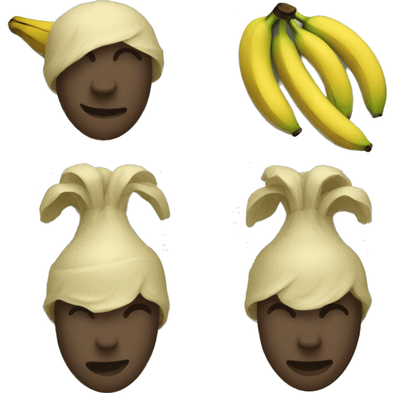 negor and banan emoji