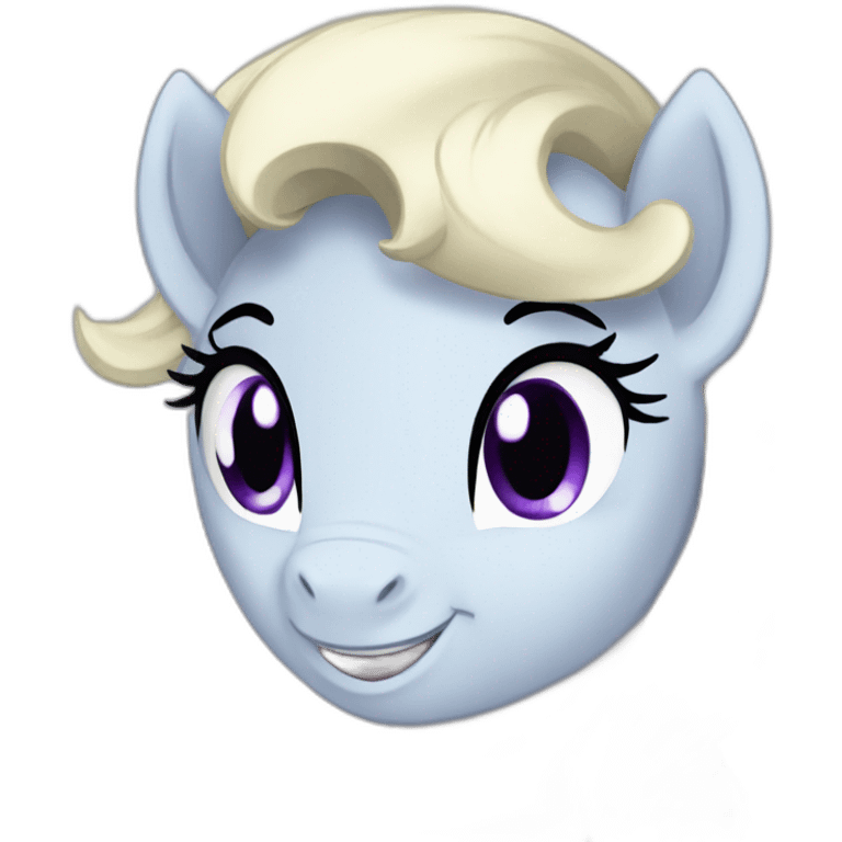 Rarity from my little pony emoji