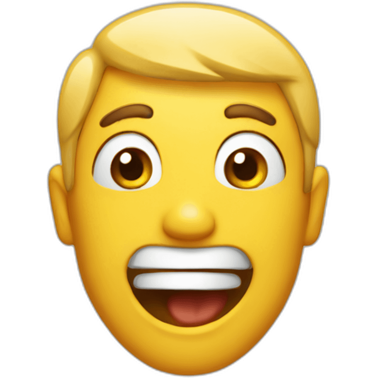 joyful-shocked-man emoji