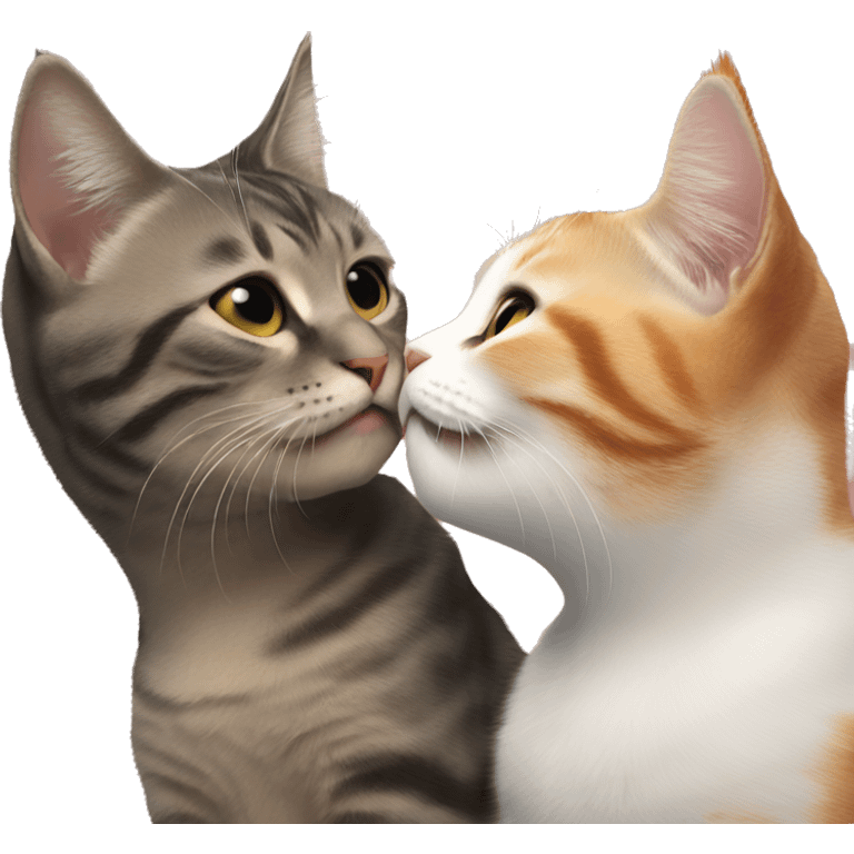 kiss cats emoji