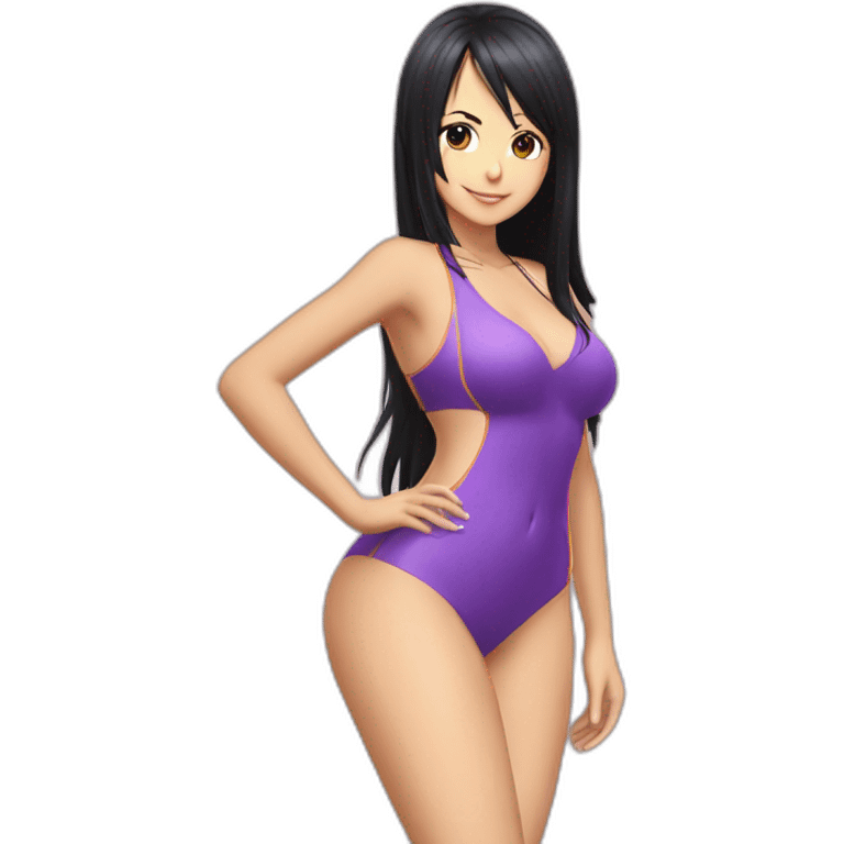 nico robin full body pawg small swimsuit emoji