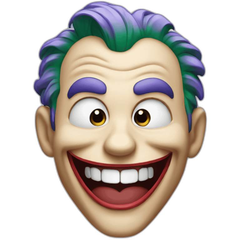 joker laugh emoji