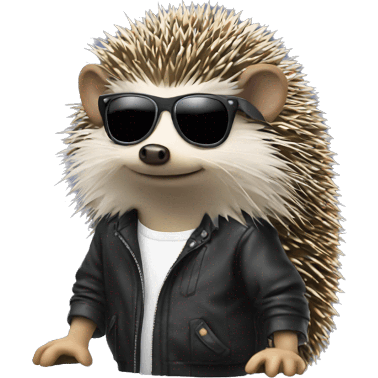 dj hedgehog emoji