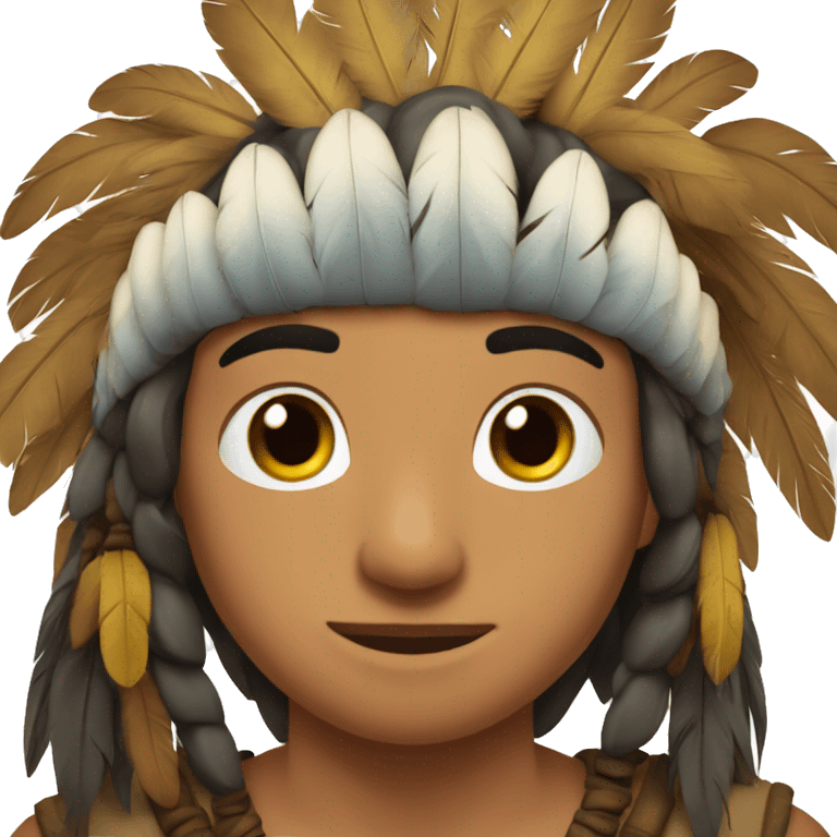 Indio plumas emoji