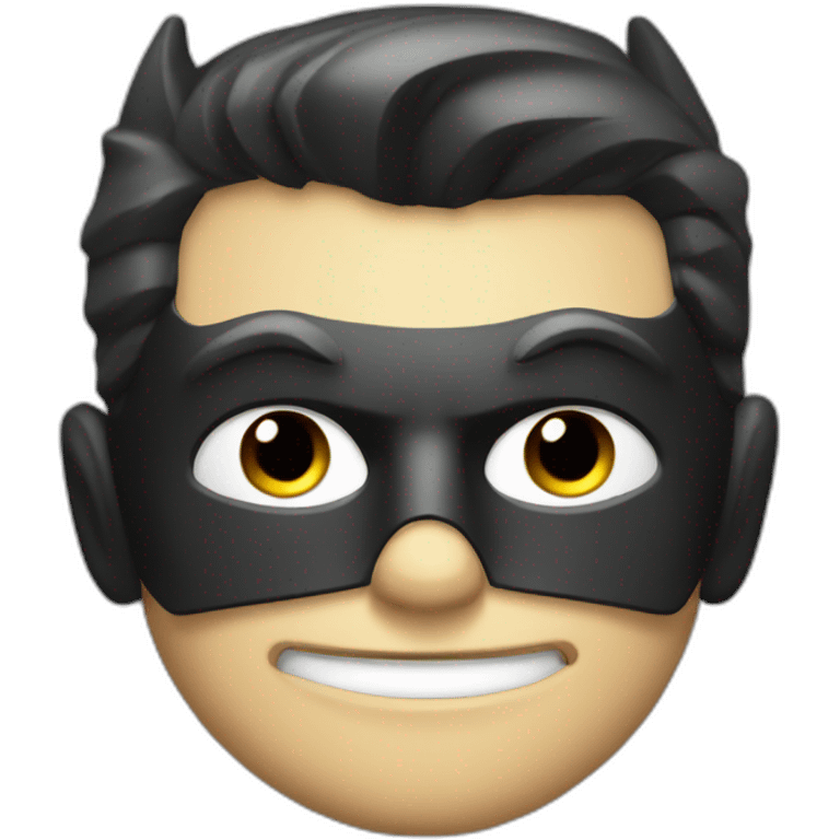 batman face modern comics style emoji