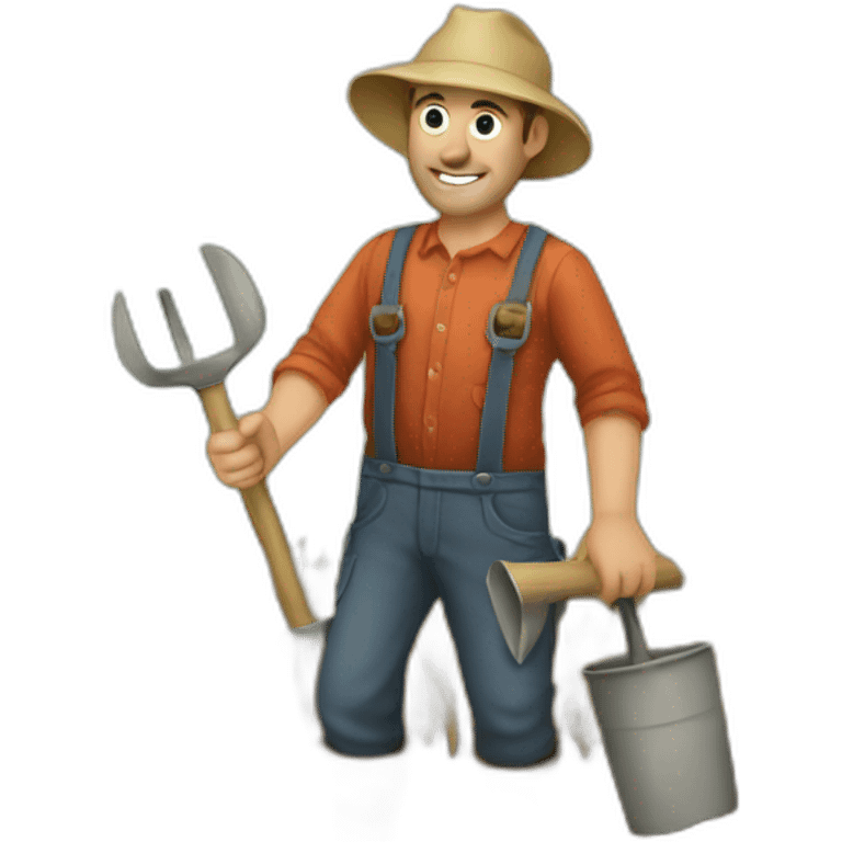 farm labour emoji