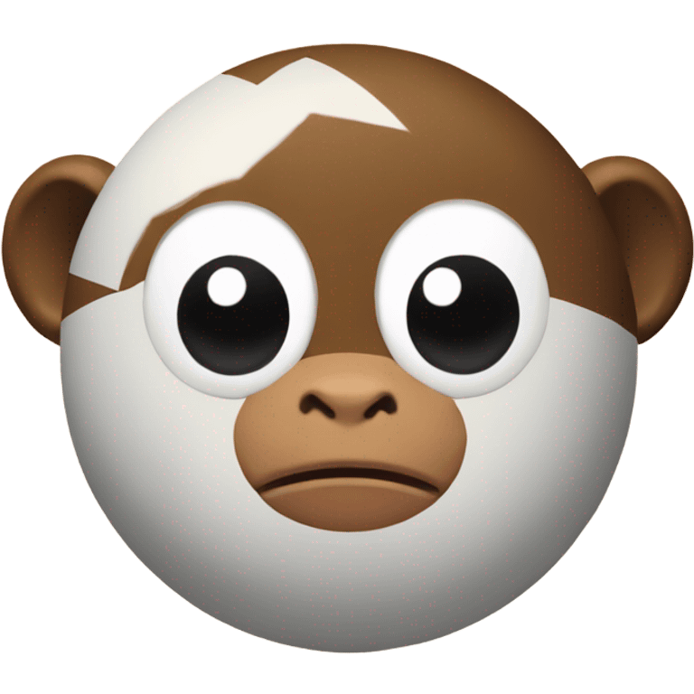 Monkey ball emoji