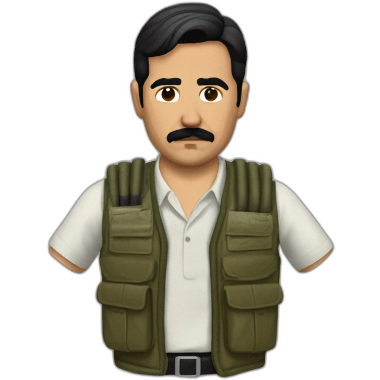 Javier Peña Narcos Tac vest emoji