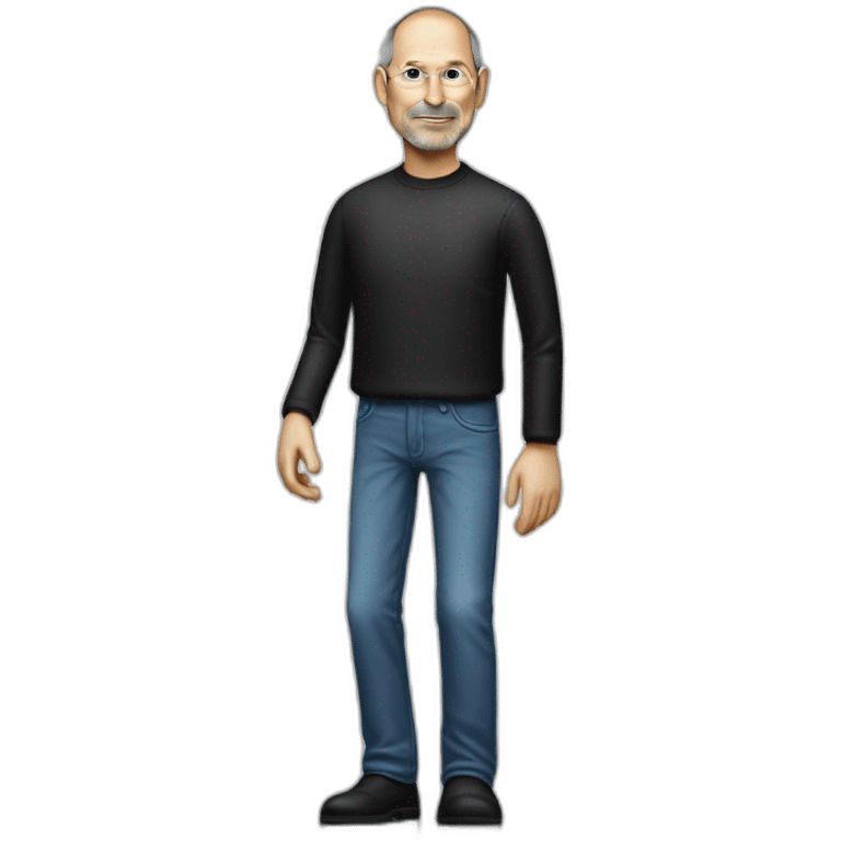 Steve Jobs qui casse un Samsung emoji