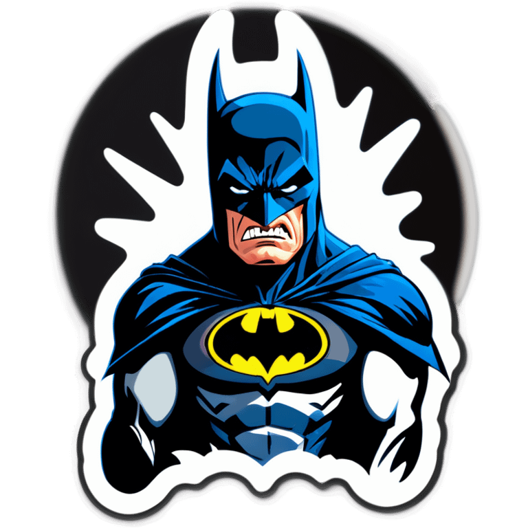 Batman angry emoji