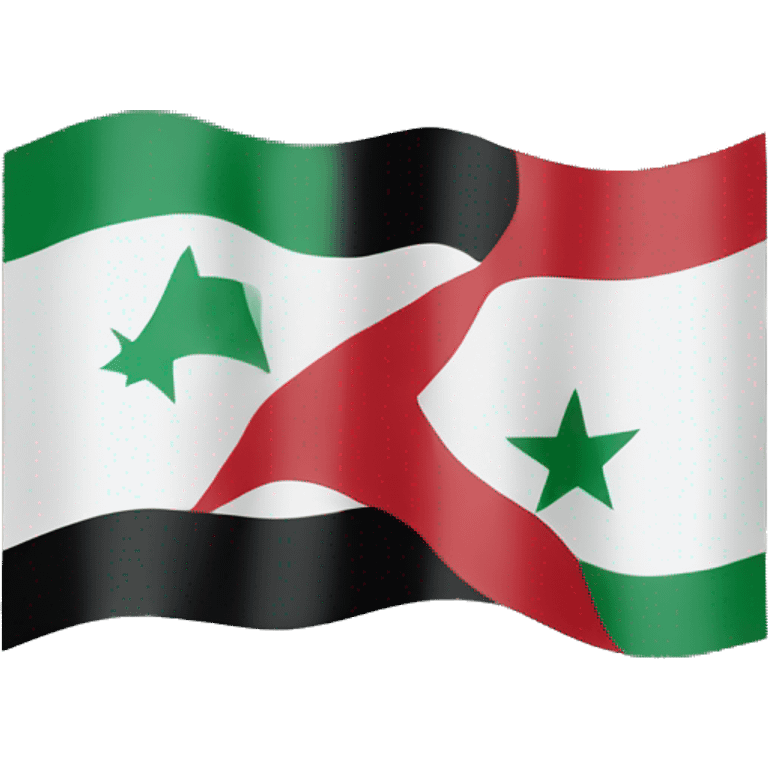 Independent Syria flag emoji