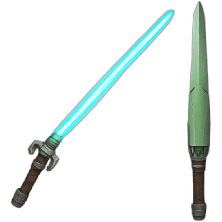 Jedi-alien-saber emoji