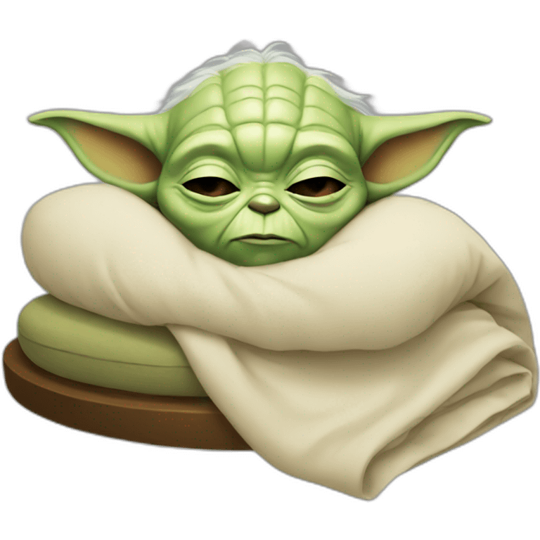 Yoda sleep emoji