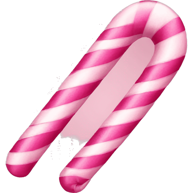 Pink candycane  emoji