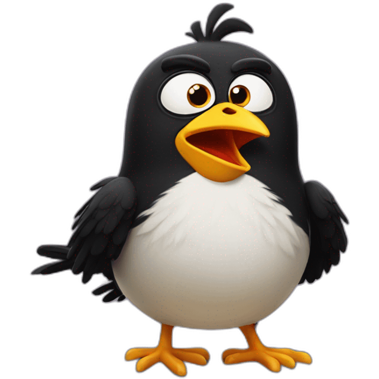 angry bird matilda emoji