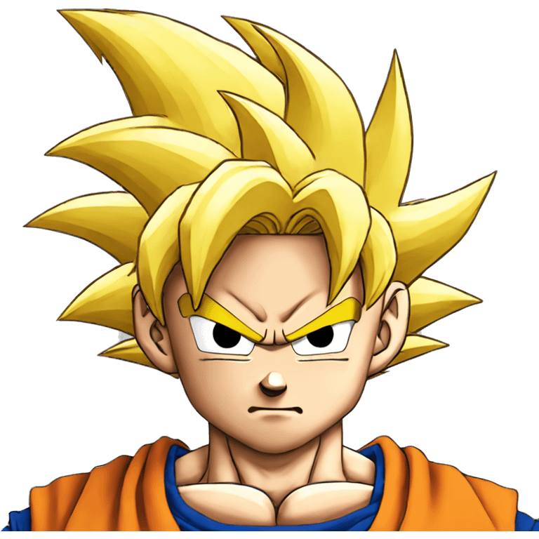 Dragon ball Z goku emoji