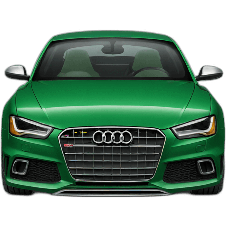 green audi   emoji