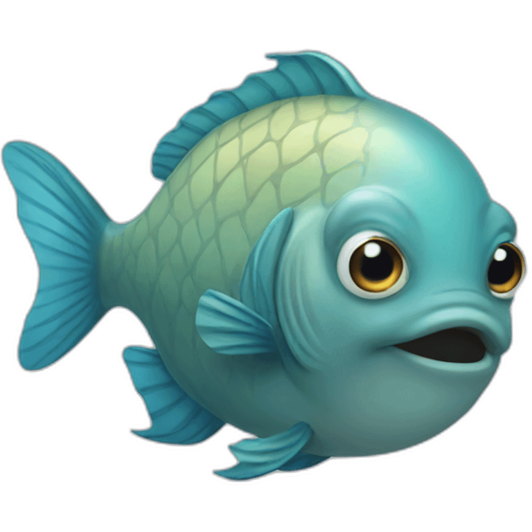 Blub fish emoji