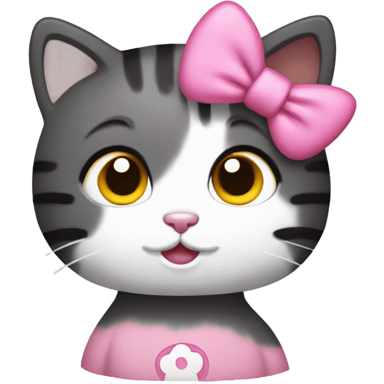 Hello kitty cat emoji