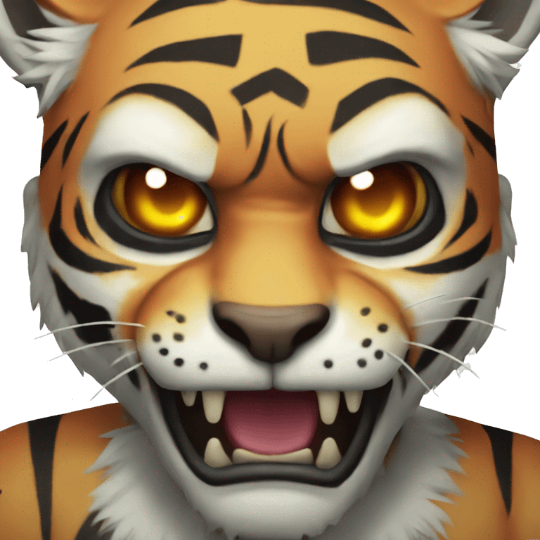 tiger zombie emoji