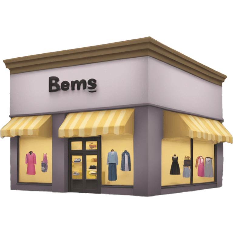 Clothes store emoji