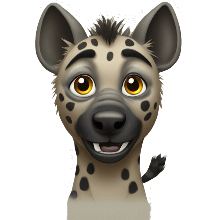 hyena  emoji