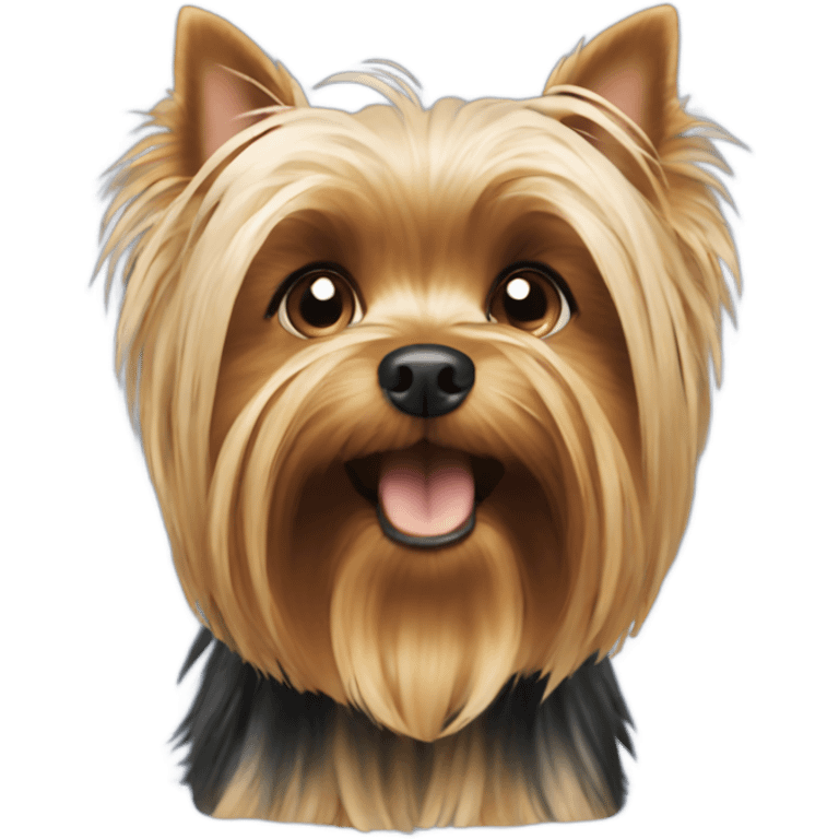 Yorkshire terrier emoji