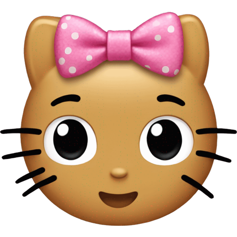 Hello kitty bow  emoji