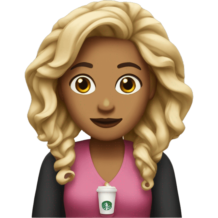 Starbucks girly emoji