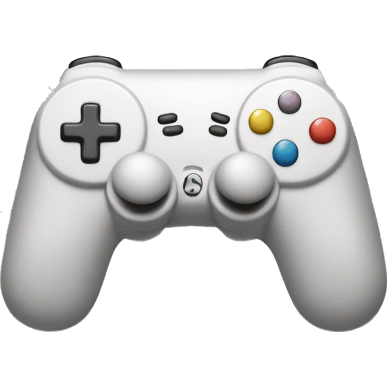 Yoshi avec une manette play 4 emoji