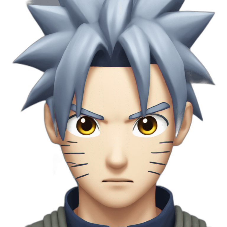 Naruto embrasse sasuke emoji